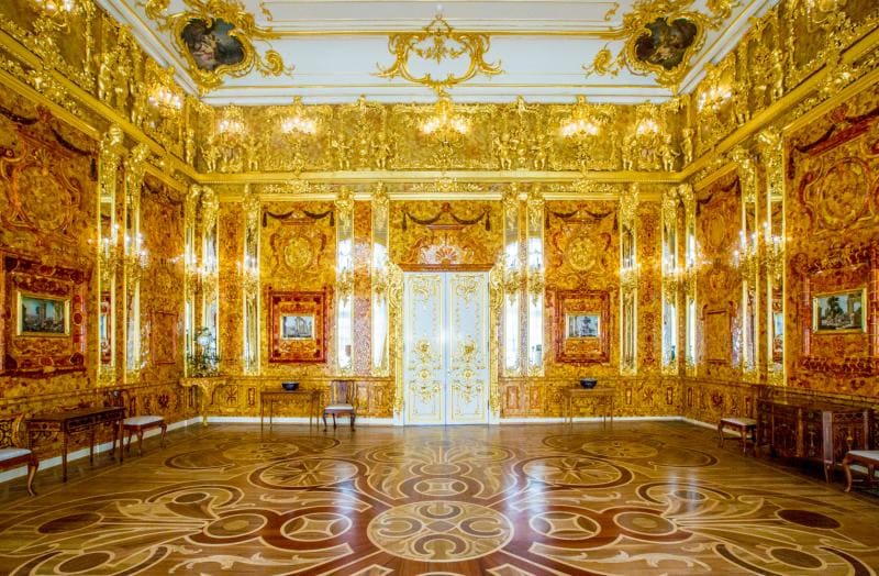 11 интересных залов Екатерининского дворца